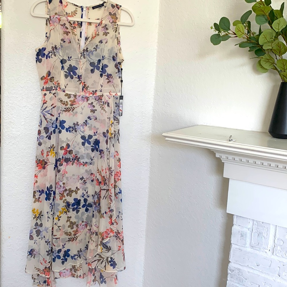 NWT sheer floral Tommy Hilfiger dress